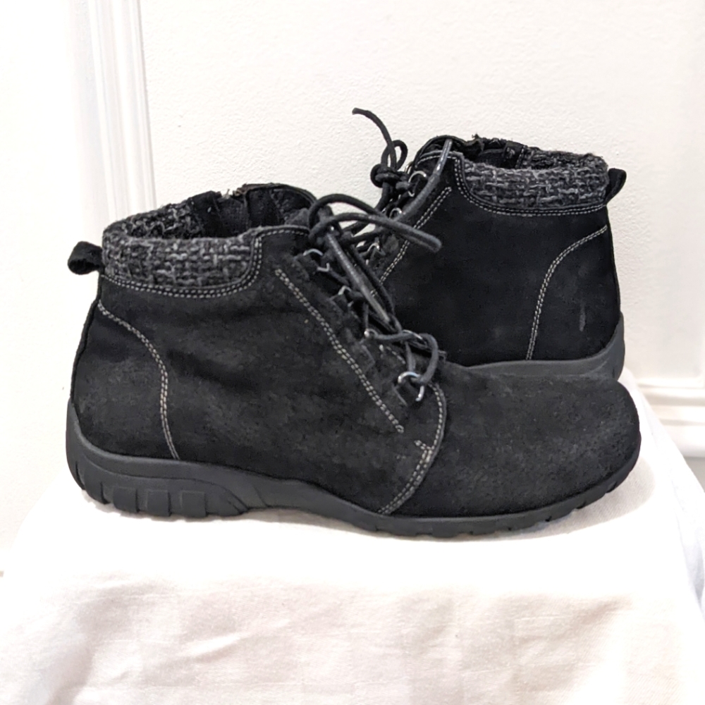 Suede lace up boots by Propet - Picture 15 of 16